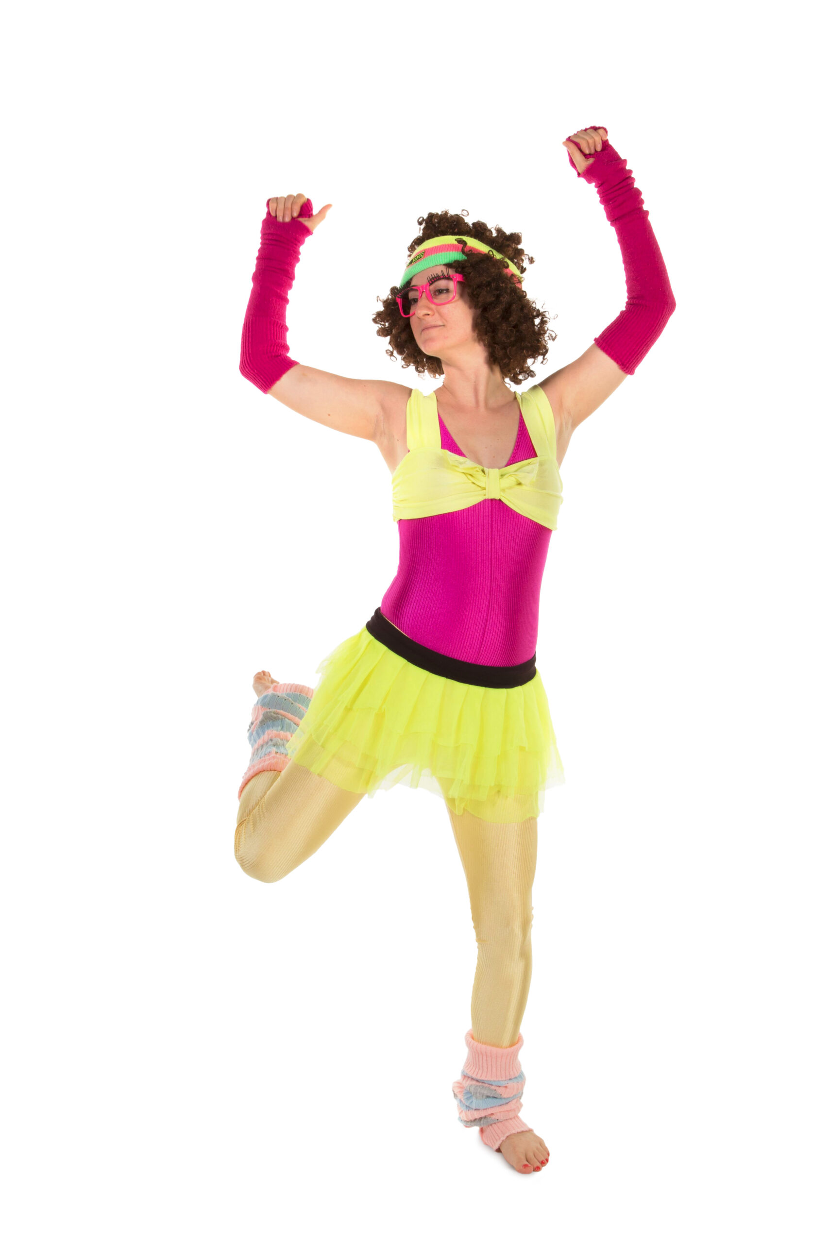 Guêtres Femme Sans Pieds - Pour Ballet, Yoga, Aérobic (Tissu Polyester Léger)