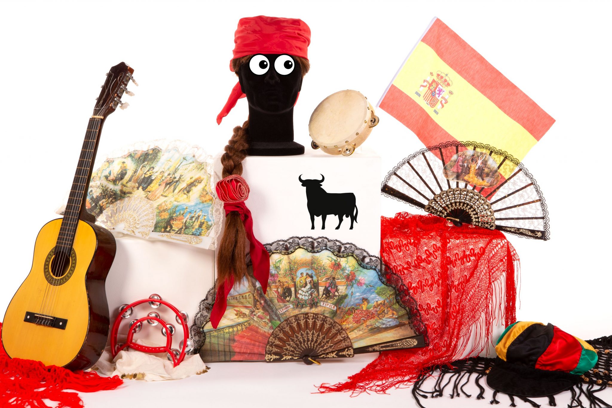 Accessoires espagnols - La cabine à costumes